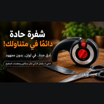 🔥 مبراة العيد 6 في 1 – جهّز سكاكينك قبل عيد الأضحى 🐑🔪
