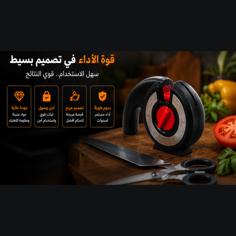 🔥 مبراة العيد 6 في 1 – جهّز سكاكينك قبل عيد الأضحى 🐑🔪